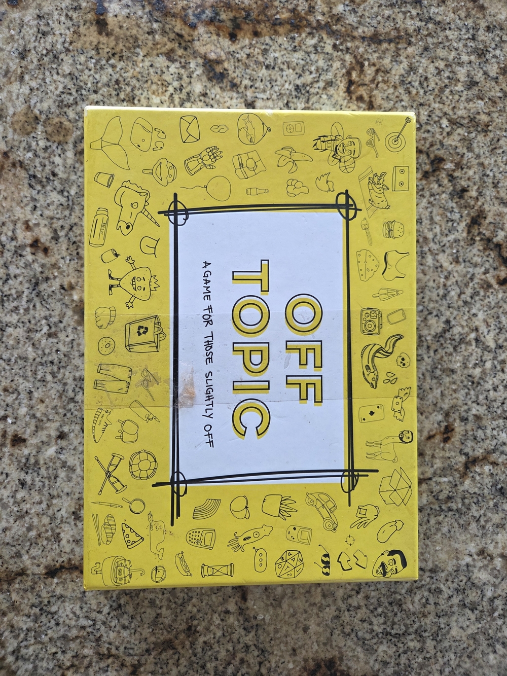 Off Topic Yellow Party Game - Fun Home Game